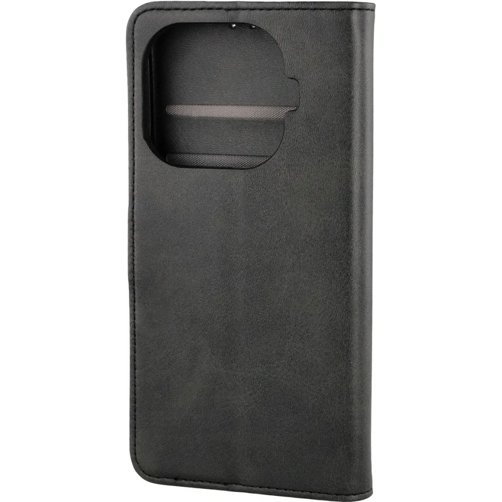 Etui z klapką Bizon Case Pocket do Xiaomi 15T Pro czarne Etui z klapką Bizon Case Pocket do Xiaomi 15T Pro czarne