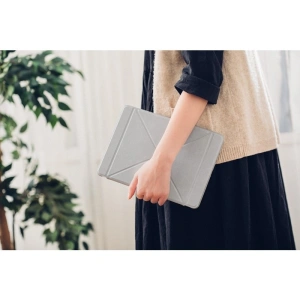 Wholesale Moshi VersaCover - Origami Folding Case & Stand for iPad 10.2 (Stone Gray) - MOSH061GRY - {ean13} - Hurt