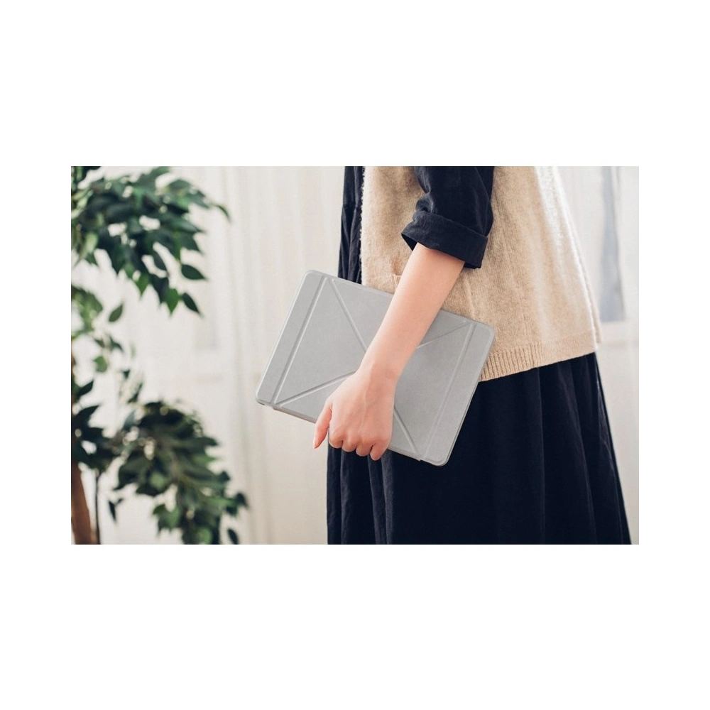 Wholesale Moshi VersaCover - Origami Folding Case & Stand for iPad 10.2 (Stone Gray) - MOSH061GRY - {ean13} - Hurt