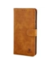Etui z klapką Bizon Case Pocket do Xiaomi 15T Pro brązowe Etui z klapką Bizon Case Pocket do Xiaomi 15T Pro brązowe