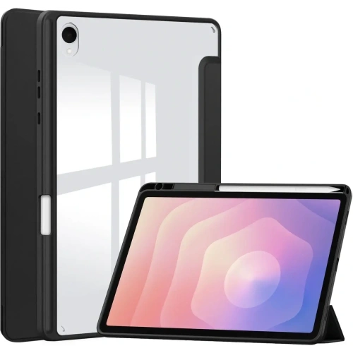 Etui z klapką Bizon Case Tab Clear Matt do Samsung Galaxy Tab S11 czarne