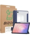 Etui z klapką Bizon Case Tab Clear Matt do Samsung Galaxy Tab S11 granatowe