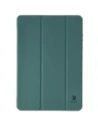 Etui z klapką Bizon Case Tab Clear Matt do Samsung Galaxy Tab S11 ciemnozielone