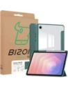 Etui z klapką Bizon Case Tab Clear Matt do Samsung Galaxy Tab S11 ciemnozielone
