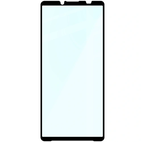 Szkło hartowane Bizon Glass Edge 2 do Sony Xperia 10 VII czarna ramka