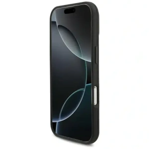 Etui BMW M FW Metal Logo MagSafe do Apple iPhone 17 czarny