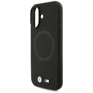 Etui BMW M FW Metal Logo MagSafe do Apple iPhone 17 czarny