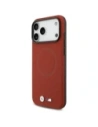 Etui BMW M FW Metal Logo MagSafe do Apple iPhone 17 Pro Max czerwony