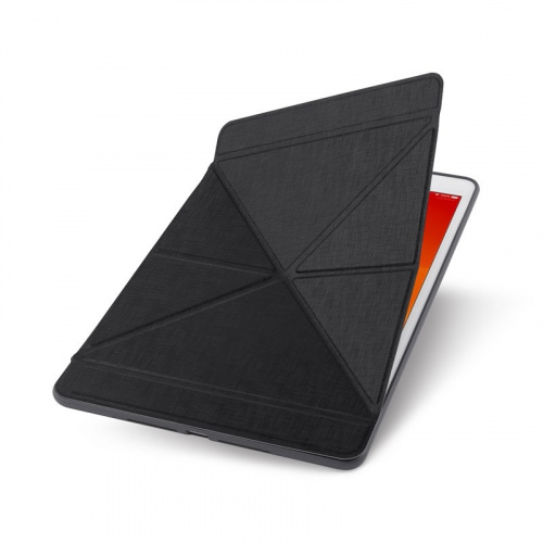 Moshi Distributor - 4713057258688 - MOSH063BLK - Moshi VersaCover - Origami Folding Case & Stand for iPad 10.2 (Metro Black) - B2B homescreen