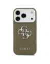 Etui Guess Grained Big 4G Classic Logo do Apple iPhone 17 Pro brązowy