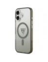 Etui Guess IML Gradient Triangle Logo MagSafe do Apple iPhone 17 khaki