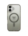 Etui Guess IML Gradient Triangle Logo MagSafe do Apple iPhone 17 khaki