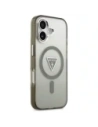 Etui Guess IML Gradient Triangle Logo MagSafe do Apple iPhone 17 khaki