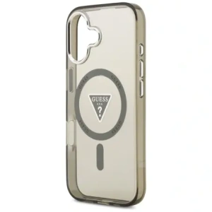 Etui Guess IML Gradient Triangle Logo MagSafe do Apple iPhone 17 khaki