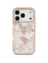 Etui Guess Jungle Tonal Triangle MagSafe do Apple iPhone 17 Pro różowy