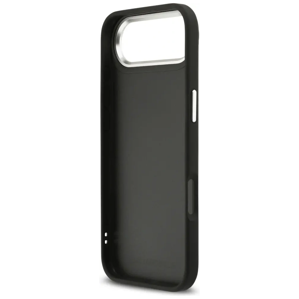 Etui Karl Lagerfeld FW Grained Karl & Choupette Heads Pins & Logo do Apple iPhone Air czarny