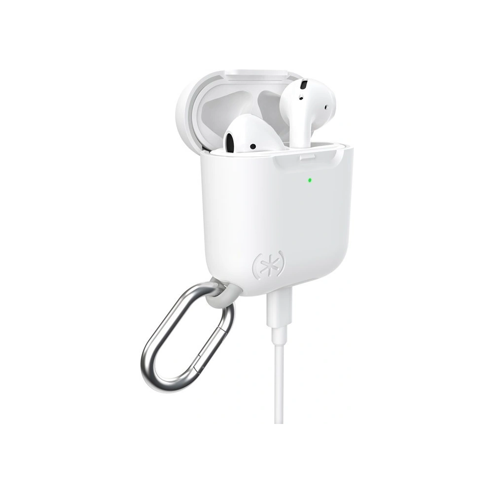 Wholesale Speck Presidio Pro Apple AirPods with antibacterial layer White/Marble Grey - SPK079WHT - {ean13} - Hurt