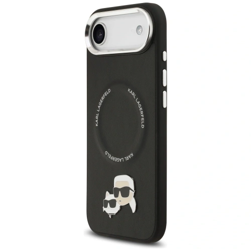 Etui Karl Lagerfeld Karl & Choupette Pins MagSafe do Apple iPhone Air czarny