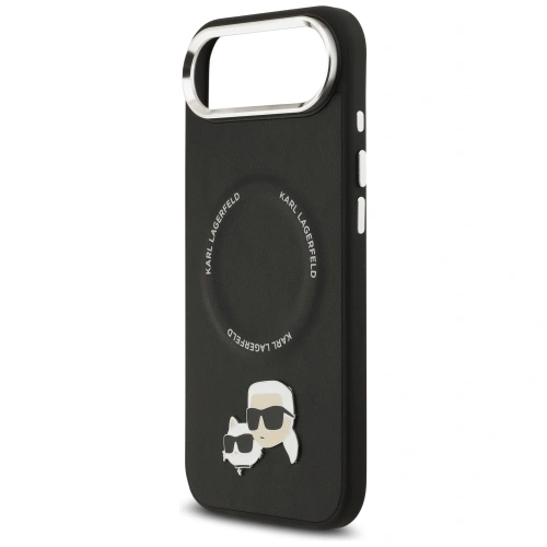 Etui Karl Lagerfeld Karl & Choupette Pins MagSafe do Apple iPhone Air czarny