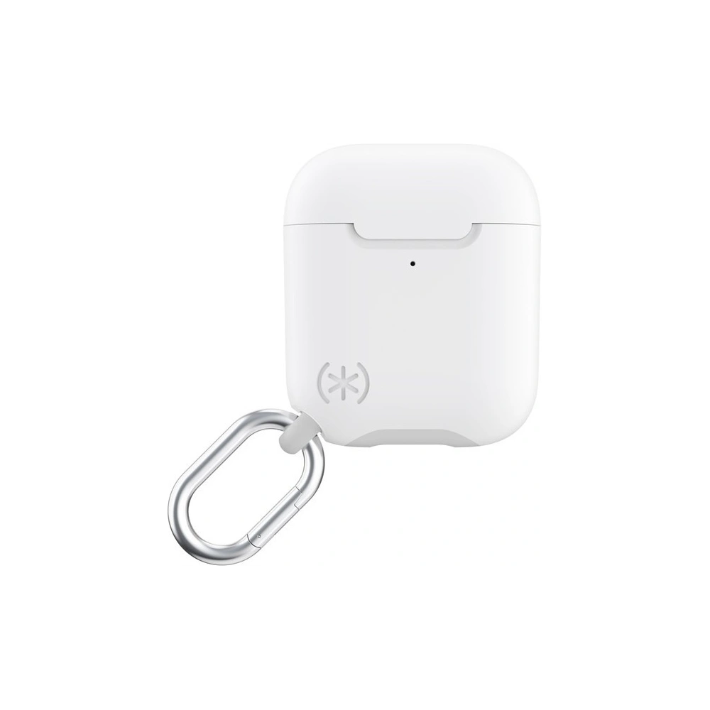 Hurtownia GSM - Etui Speck Presidio Pro Apple AirPods s karabinkem a antibakteriální ochranou White/Marble Grey - SPK079WHT - {ean13} - Hurt