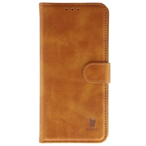 Etui z klapką Bizon Case Pocket do Xiaomi 15T brązowe Etui z klapką Bizon Case Pocket do Xiaomi 15T brązowe