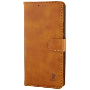 Etui z klapką Bizon Case Pocket do Xiaomi 15T brązowe Etui z klapką Bizon Case Pocket do Xiaomi 15T brązowe