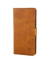 Etui z klapką Bizon Case Pocket do Xiaomi 15T brązowe Etui z klapką Bizon Case Pocket do Xiaomi 15T brązowe