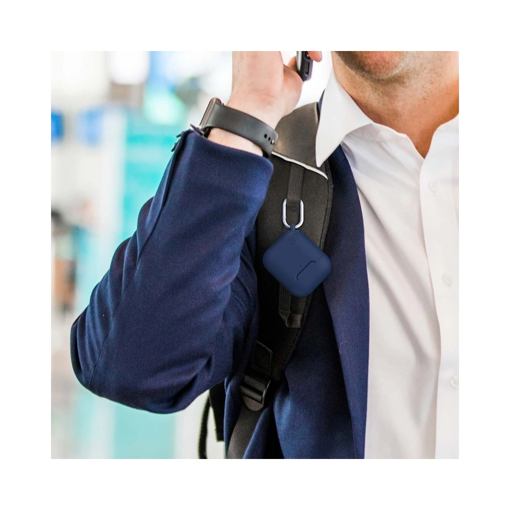 Hurtownia GSM - Etui Speck Presidio Pro Apple AirPods s karabinkem a antibakteriální ochranou Coastal Blue - SPK078BLU - {ean13} - Hurt