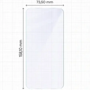 Elastyczne szkło hybrydowe Bizon Glass Mule do Xiaomi 15T Elastyczne szkło hybrydowe Bizon Glass Mule do Xiaomi 15T