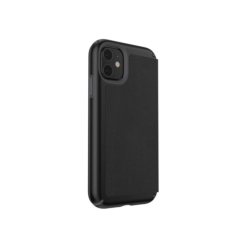 Hurtownia GSM - Etui Speck Presidio Folio iPhone 11 z kieszenią na karty + stand up Heathered Black/Slate Grey - SPK077BLK - {ean13} - Hurt