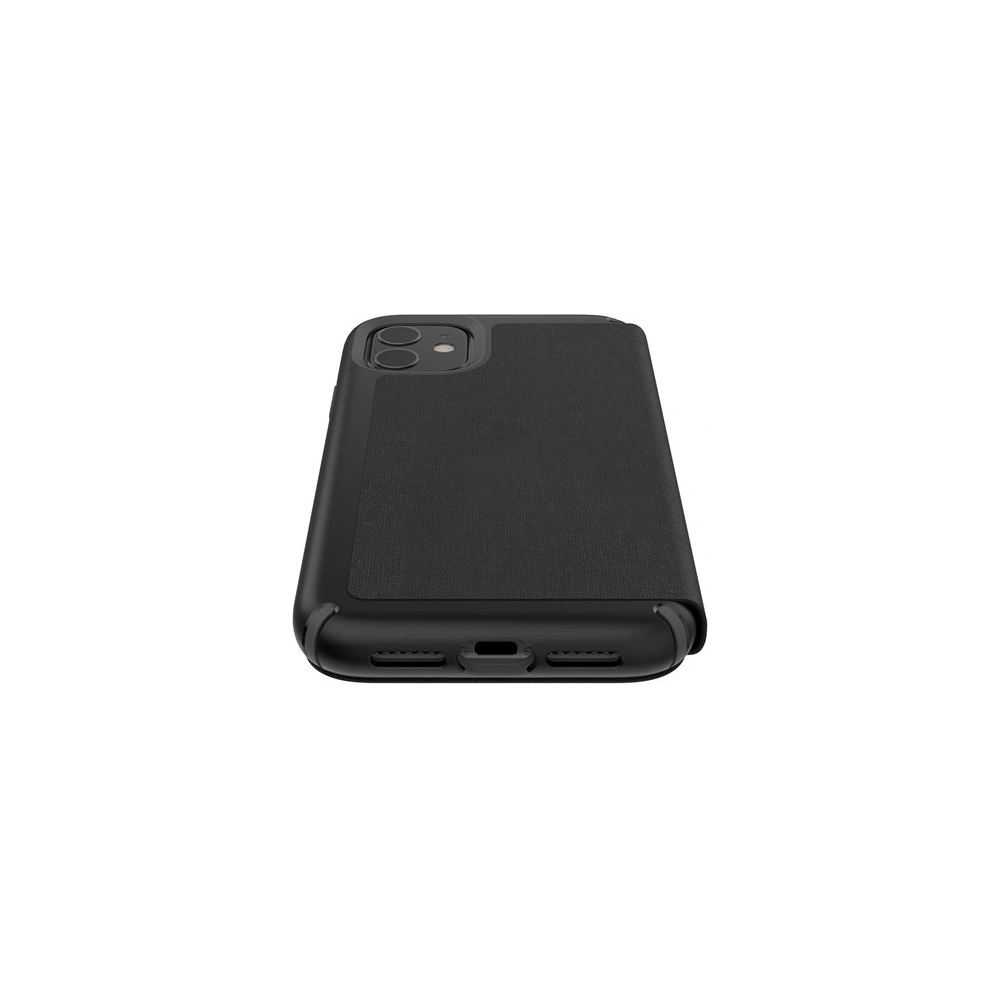 Hurtownia GSM - Etui Speck Presidio Folio iPhone 11 z kieszenią na karty + stand up Heathered Black/Slate Grey - SPK077BLK - {ean13} - Hurt