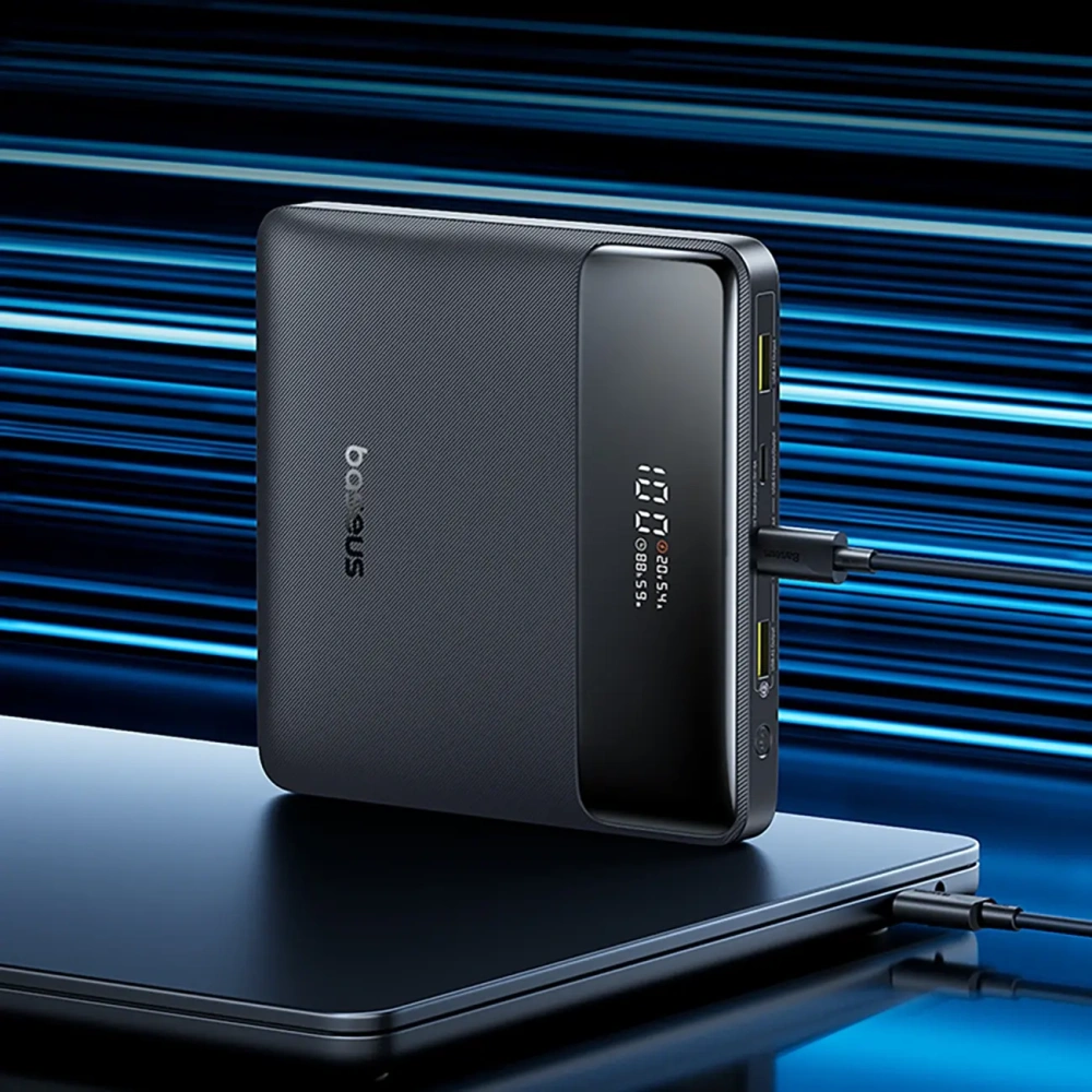 Powerbank Baseus Blade H1 20000mAh 100W z wyświetlaczem czarny