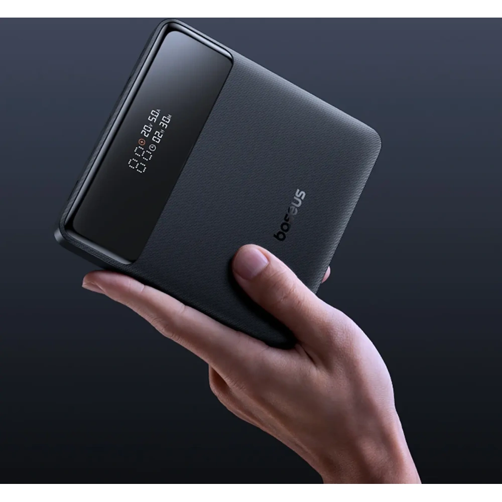 Powerbank Baseus Blade H1 20000mAh 100W z wyświetlaczem czarny