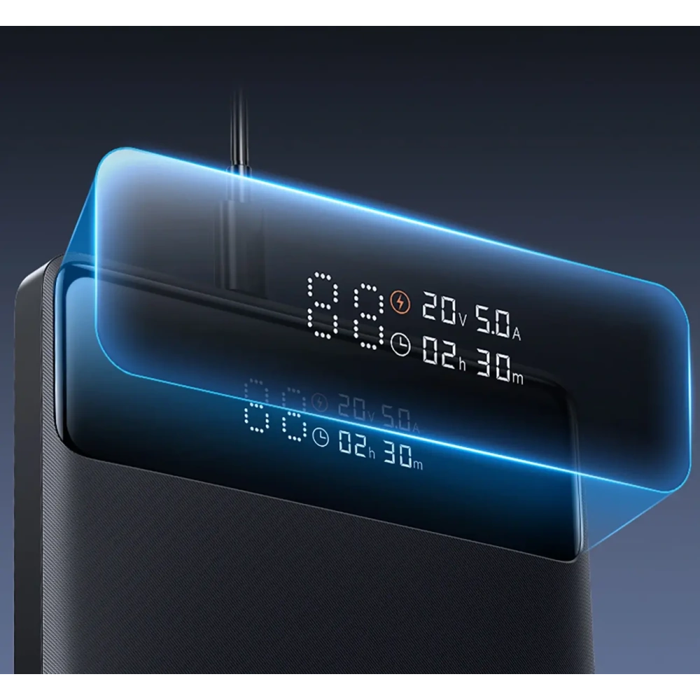 Powerbank Baseus Blade H1 20000mAh 100W z wyświetlaczem czarny