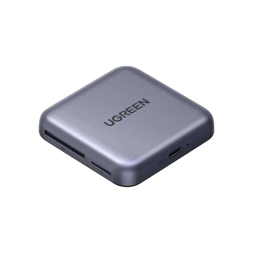 Adapter / czytnik kart 3w1 Ugreen CM898, USB-C, MagSafe, SD/TF (czarny) Adapter / czytnik kart 3w1 Ugreen CM898, USB-C, MagSafe, SD/TF (czarny)