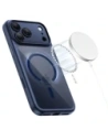 Etui Tech-Protect Magpeak MagSafe CC do Apple iPhone 17 Pro Max Deep Blue/clear