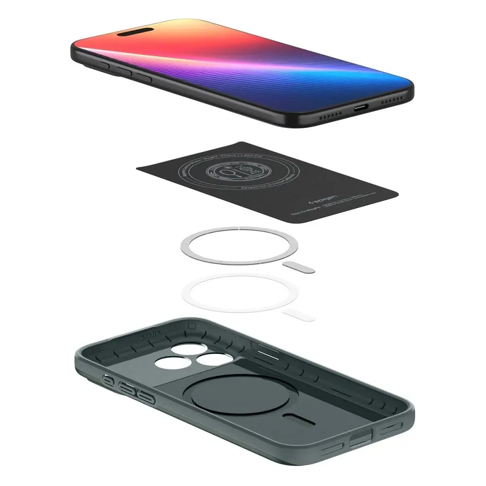 Etui Spigen Thin Fit Mag Magsafe iPhone 17 Pro Max Abyss Green Etui Spigen Thin Fit Mag Magsafe iPhone 17 Pro Max Abyss Green