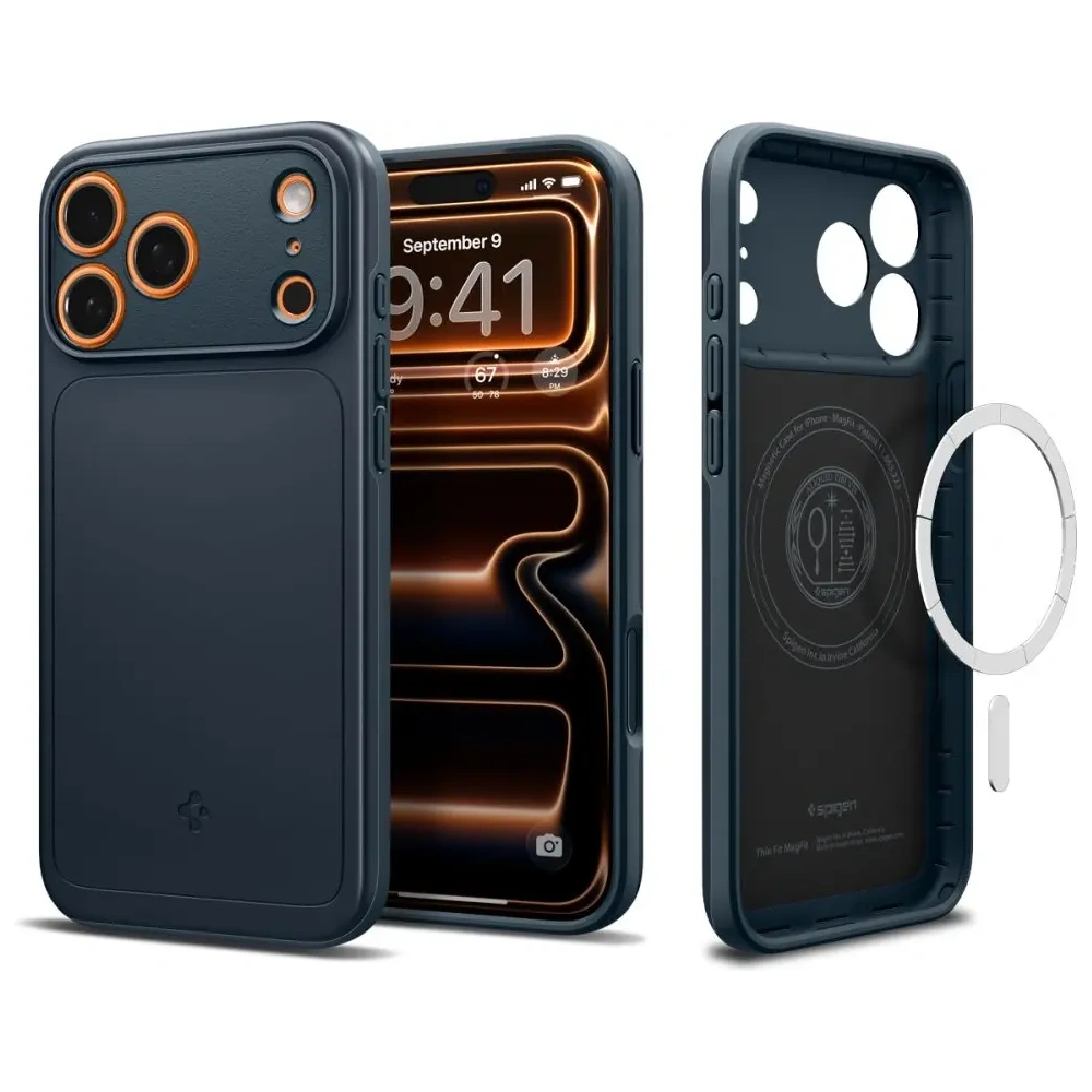 Etui Spigen Thin Fit Mag Magsafe iPhone 17 Pro Max Metal Slate Etui Spigen Thin Fit Mag Magsafe iPhone 17 Pro Max Metal Slate