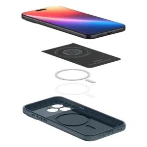 Etui Spigen Thin Fit Mag Magsafe iPhone 17 Pro Max Metal Slate