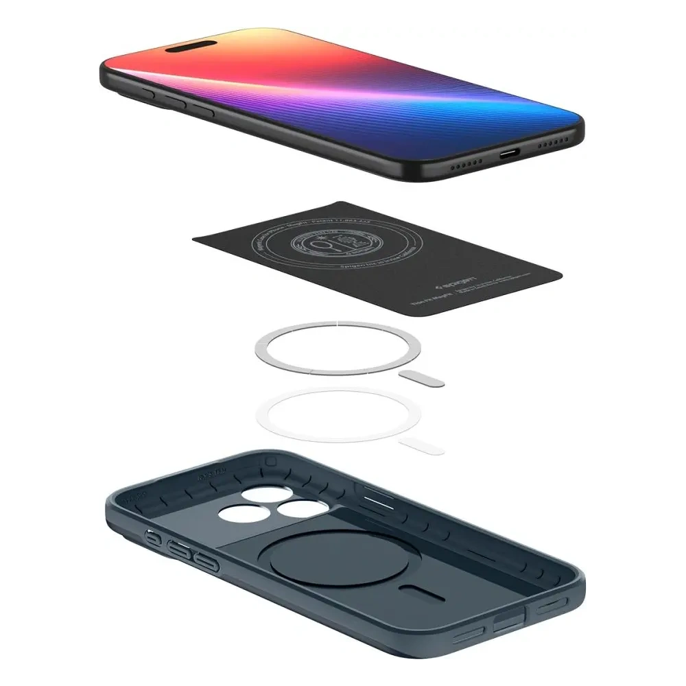 Etui Spigen Thin Fit Mag Magsafe iPhone 17 Pro Max Metal Slate Etui Spigen Thin Fit Mag Magsafe iPhone 17 Pro Max Metal Slate