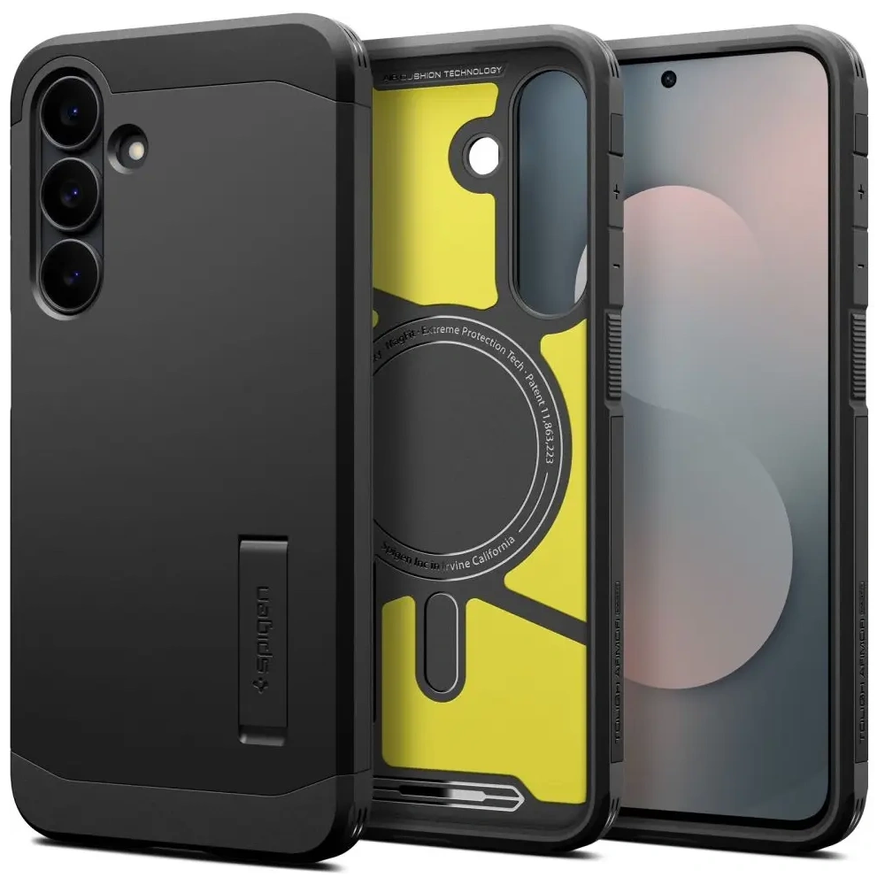 Etui Spigen Tough Armor Mag Magsafe Samsung Galaxy S25 FE Black