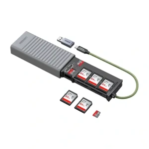 Adapter / Czytnik kart pamięci Ugreen CM856 USB / USB-C do kart SD i microSD