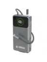 Powerbank Dudao K31 Pro 45W 20000mAh z wbudowanym zwijanym kablem USB-C - szary