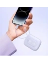 Powerbank Dudao K32 10000 mAh z wbudowanym kablem USB-C / Lightning - fioletowy
