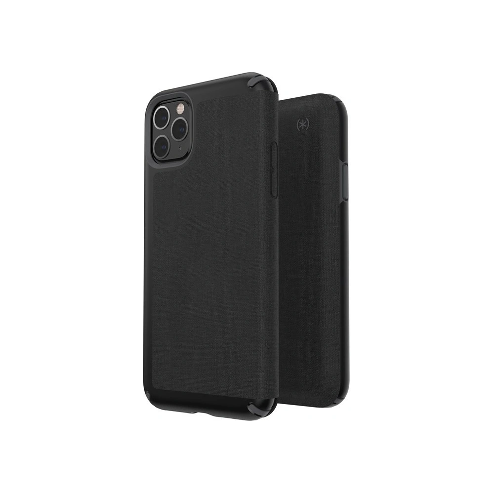 Hurtownia GSM - Etui Speck Presidio Folio iPhone 11 Pro Max s kapsou na karty + stojánek Heathered Black/Slate Grey - SPK075BLK - {ean13} - Hurt