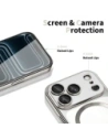 Etui Tech-Protect Flexair Magflex Magsafe iPhone 17 Pro Shiny Silver