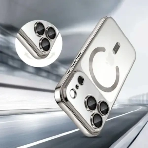 Etui Tech-Protect Flexair Magflex Magsafe iPhone 17 Pro Shiny Silver