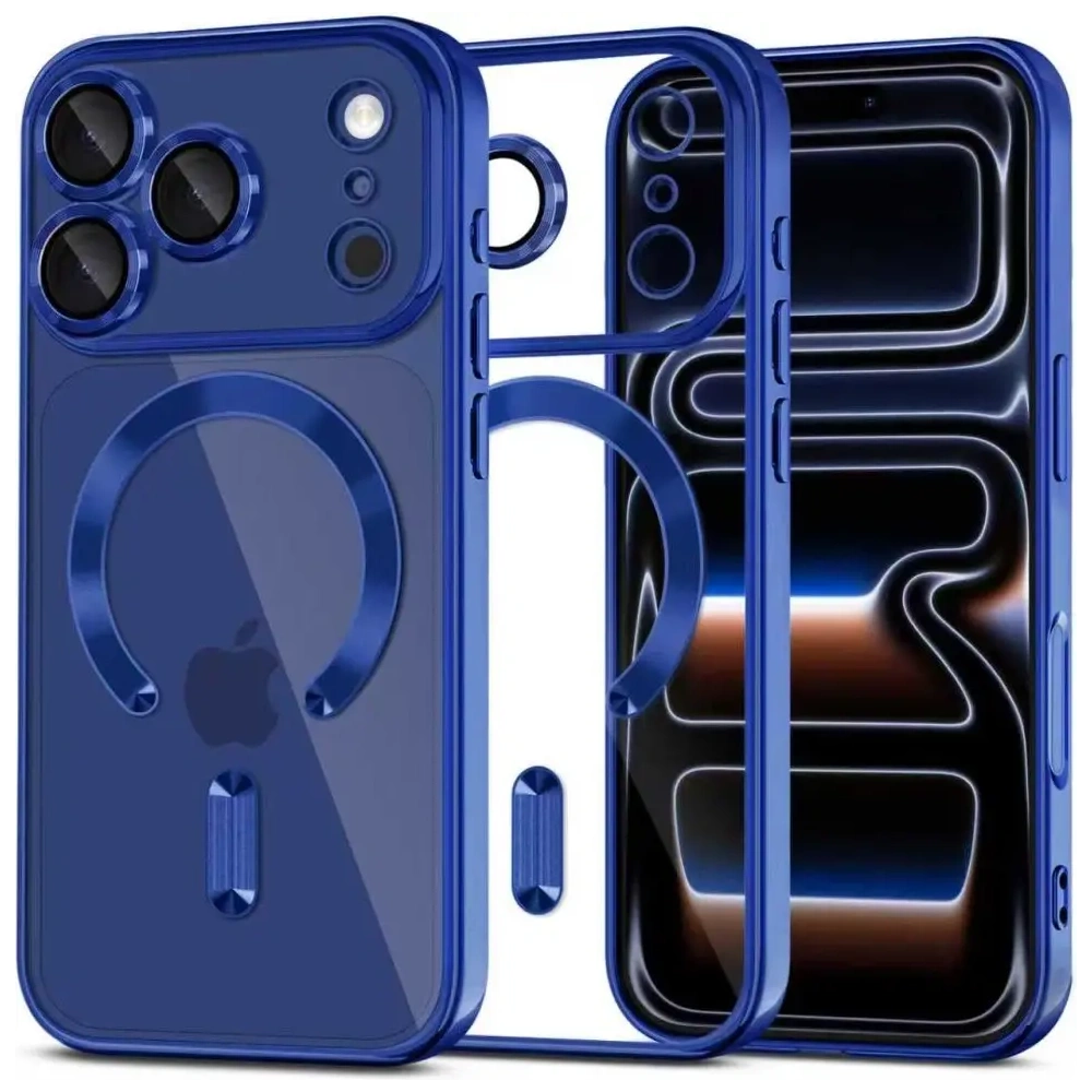 Etui Tech-Protect Flexair Magflex Magsafe iPhone 17 Pro Max Shiny Deep Blue
