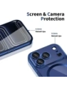 Etui Tech-Protect Flexair Magflex Magsafe iPhone 17 Pro Max Shiny Deep Blue