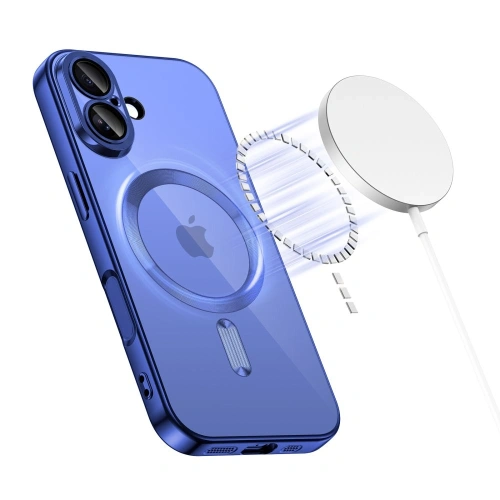 Etui Tech-Protect Flexair Magflex Magsafe iPhone 17 Shiny Mist Blue